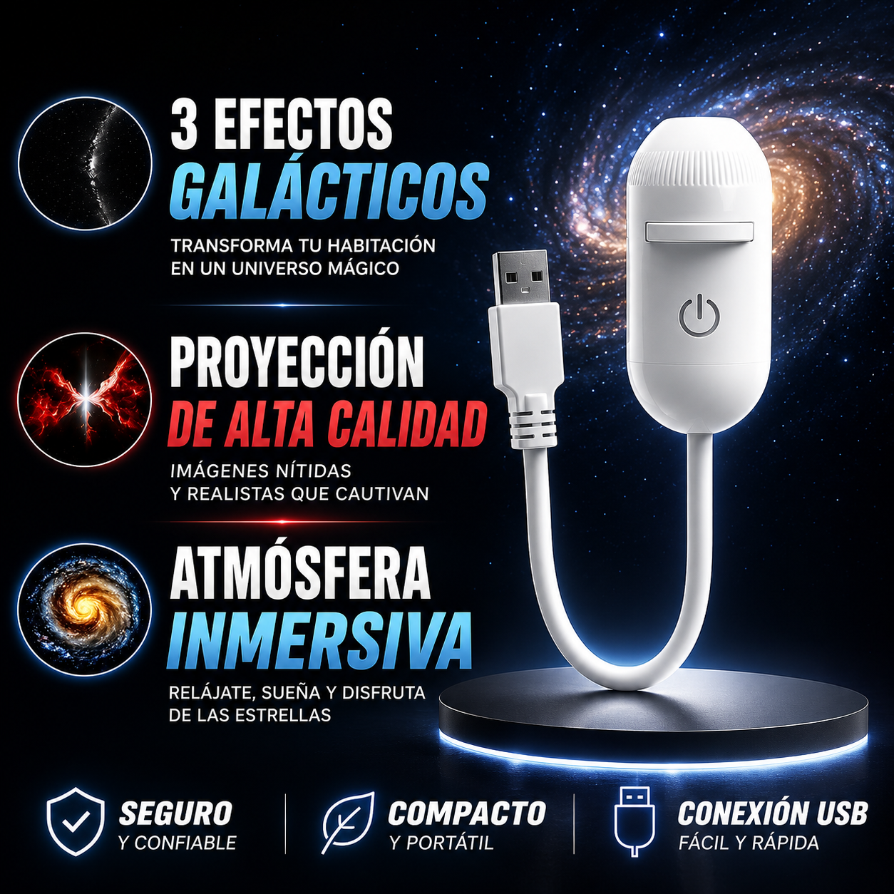 Pack 3 proyectores Zentaurix