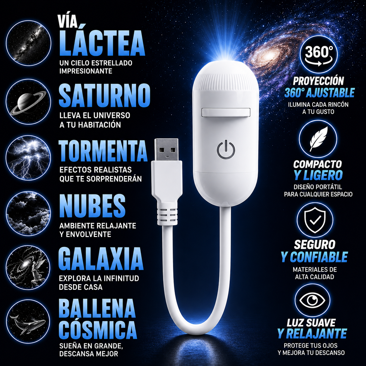 Pack 6 proyectores Zentaurix